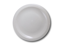 image of White China Plate 10"