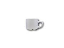 image of White China Demi Tasse Coffee Cup